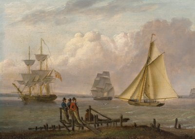 Shipping Scene by William Anderson