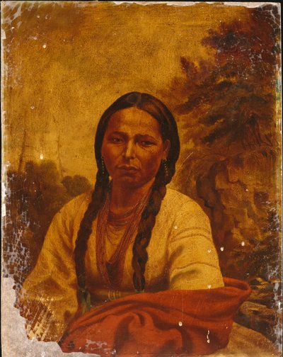 A Dakota Indian Woman by William Armstrong