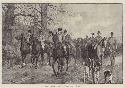 The Oakley Hunt, going to cover by William Barnes Wollen