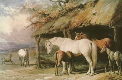 Mares and Foals by William Barraud