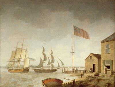 A Baltic Trader off Paull, Hull by William Barton