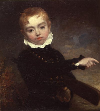 Boy with a Cricket Bat by William Beechey