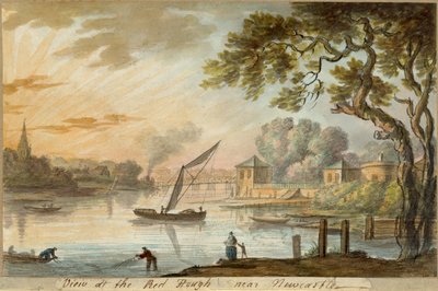 View of the Red Heugh near Newcastle by William Beilby