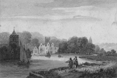 Bisham Abbey, 1810 by William Bernard Cooke
