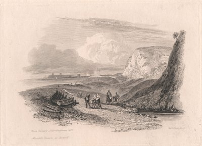 Martello Towers at Bexhill by William Bernard Cooke