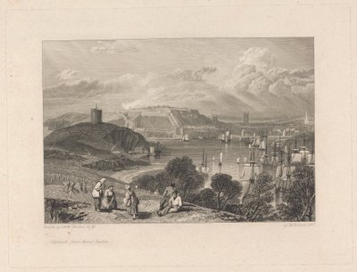 Plymouth, from Mount Batten by William Bernard Cooke