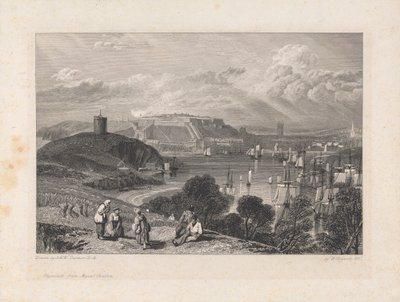 Plymouth, with Mount Batten by William Bernard Cooke