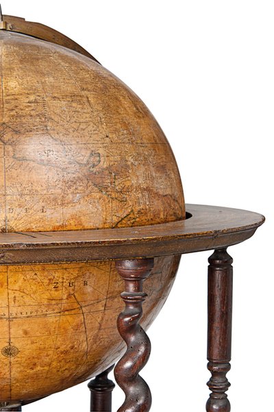 Early English Terrestrial Globe by William Berry