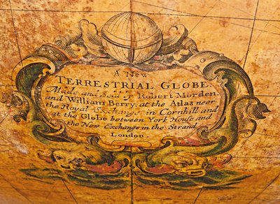 Early English Terrestrial Globe by William Berry