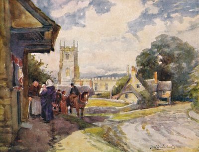 Long Compton, c1900 by William Biscombe Gardner