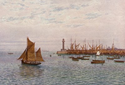 Margate Harbour by William Biscombe Gardner