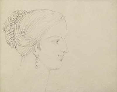 A Visionary Head, for Varley by William Blake