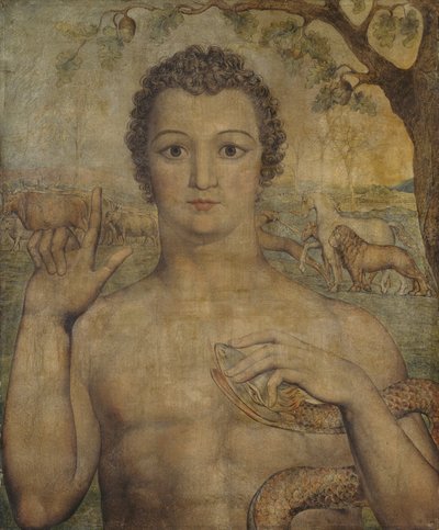 Adam Naming the Beasts by William Blake