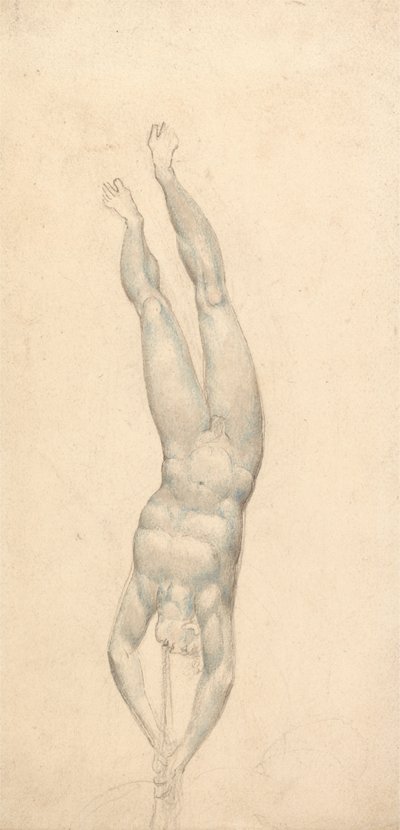 An Angel with a Trumpet by William Blake