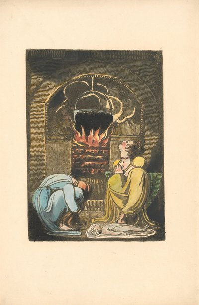 Europe. A Prophecy, Plate 8 (Bentley 9) by William Blake