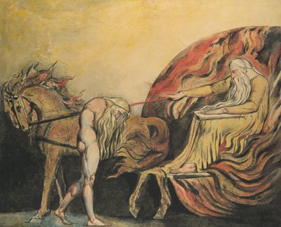 God Judging Adam, ca. 1795 by William Blake