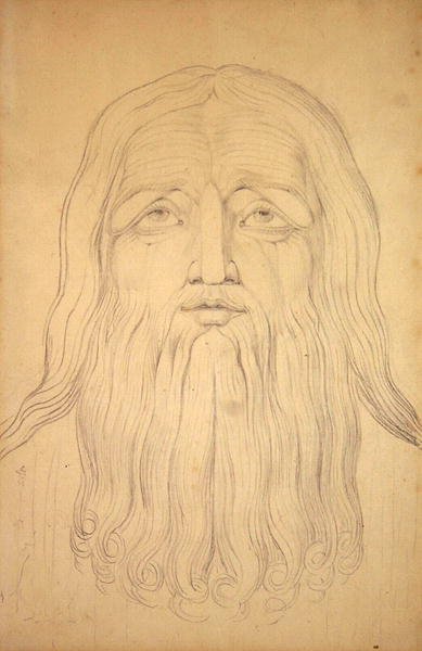 Head of Job by William Blake