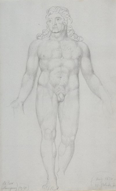 Old Parr When Young, 1820 by William Blake
