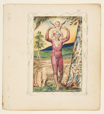 Songs of Experience: Frontispiece by William Blake