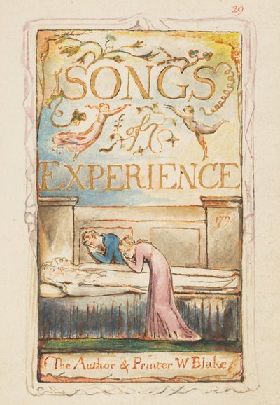 Songs of Experience: Title page by William Blake