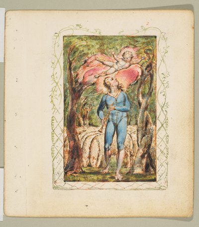 Songs of Innocence: Frontispiece by William Blake