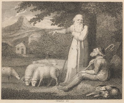 The Shepherd and the Philosopher by William Blake