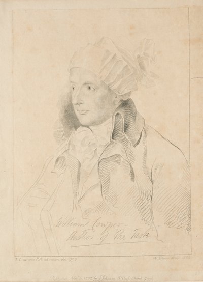 William Cowper by William Blake