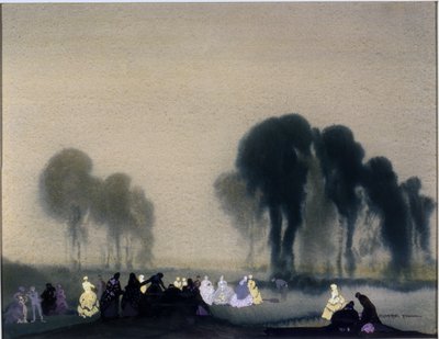 Moonlight Revels, c.1924 by William Blamire Young