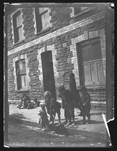 Nora Street, Cardiff, 1893 by William Booth