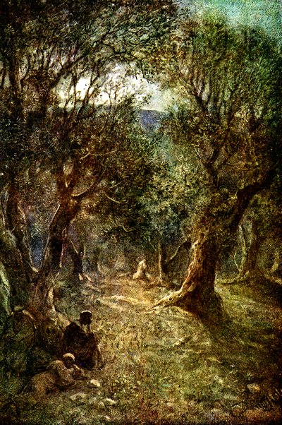 Jesus prays at Gethsemane by William Brassey Hole