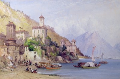 Gravedona, Lake Como by William Callow