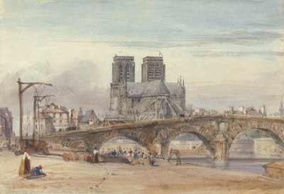 Notre Dame, Paris by William Callow