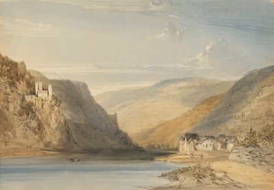 The Rhine at Assmannshausen by William Callow