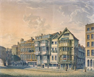 Fleet Street, London by William Capon