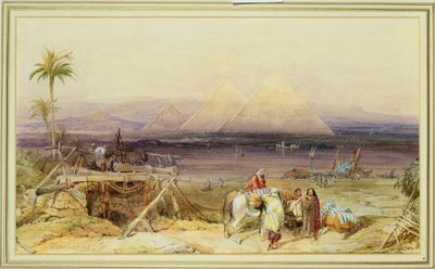 On the Nile, Egypt, 1846 by Clarkson Frederick Stanfield