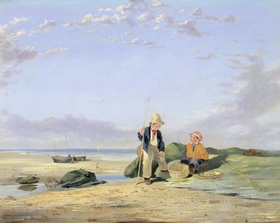 Figures on a Beach by William Collins