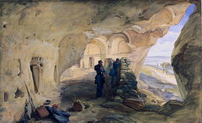Galleries at Inkerman by William Crimea Simpson
