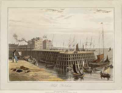 Hull, Yorkshire by William Daniell
