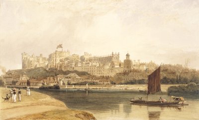 Windsor Castle by William Daniell