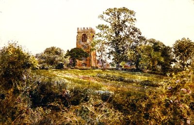 Shotwick Church, Cheshire by William Davis