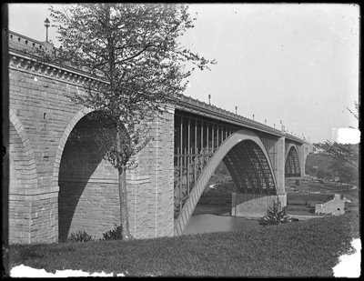 Washington Bridge, Harlem River, c.1912 by William Davis Hassler