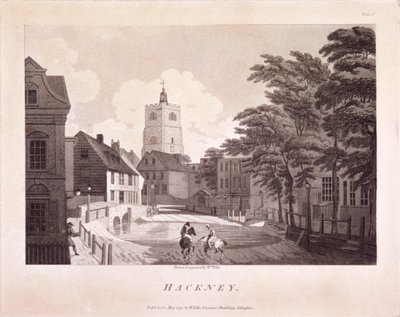 Hackney Brook, Hackney, London by William Ellis