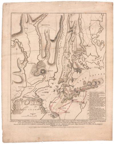 A Plan of New York Island by William Faden