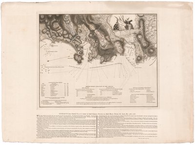 A Plan of Ste. Lucie by Faden by William Faden