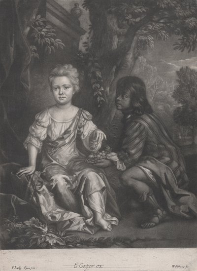 Elizabeth Cooper by William Faithorne
