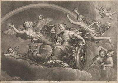 Juno and Iris by William Faithorne