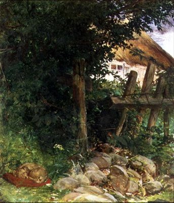 Among the Brambles by William Fettes Douglas