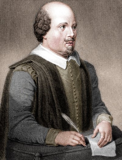 William Shakespeare, English poet and playwright by William Finden