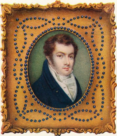 Portrait of Washington Irving by William Foy