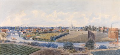 Southeast View of Norwich by William Frederick Austin